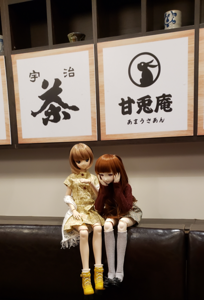 Sulking because I didn't get ice cream.