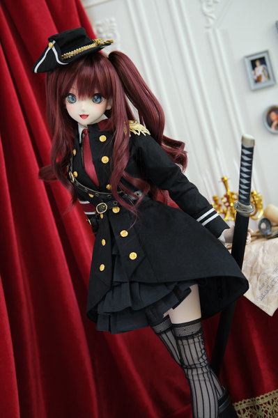 Shiki in Military outfit