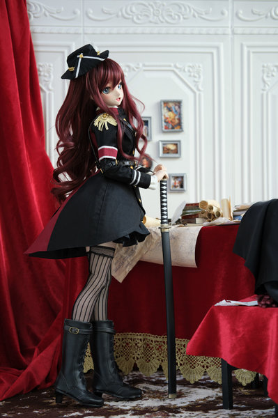 Shiki in Military outfit