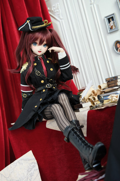 Shiki in Military outfit