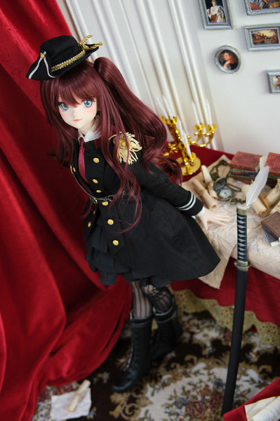 Shiki in Military outfit