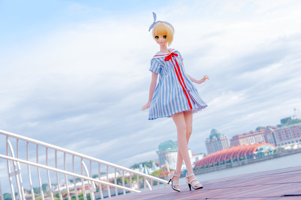 Frederica in Melody.c Sailor Dress