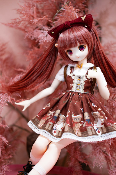 Cherry in Teddy Bear Dress