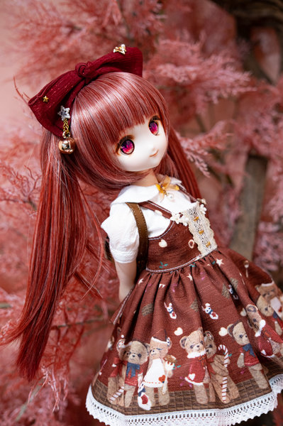 Cherry in Teddy Bear Dress