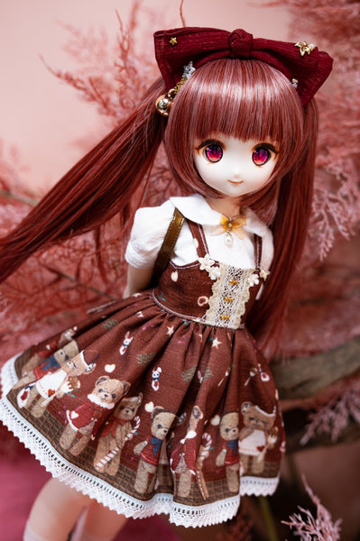 Cherry in Teddy Bear Dress