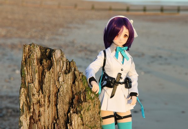 Dollfie Dream Sister Uzuki Shimamura (samurai Yaiba outfit)