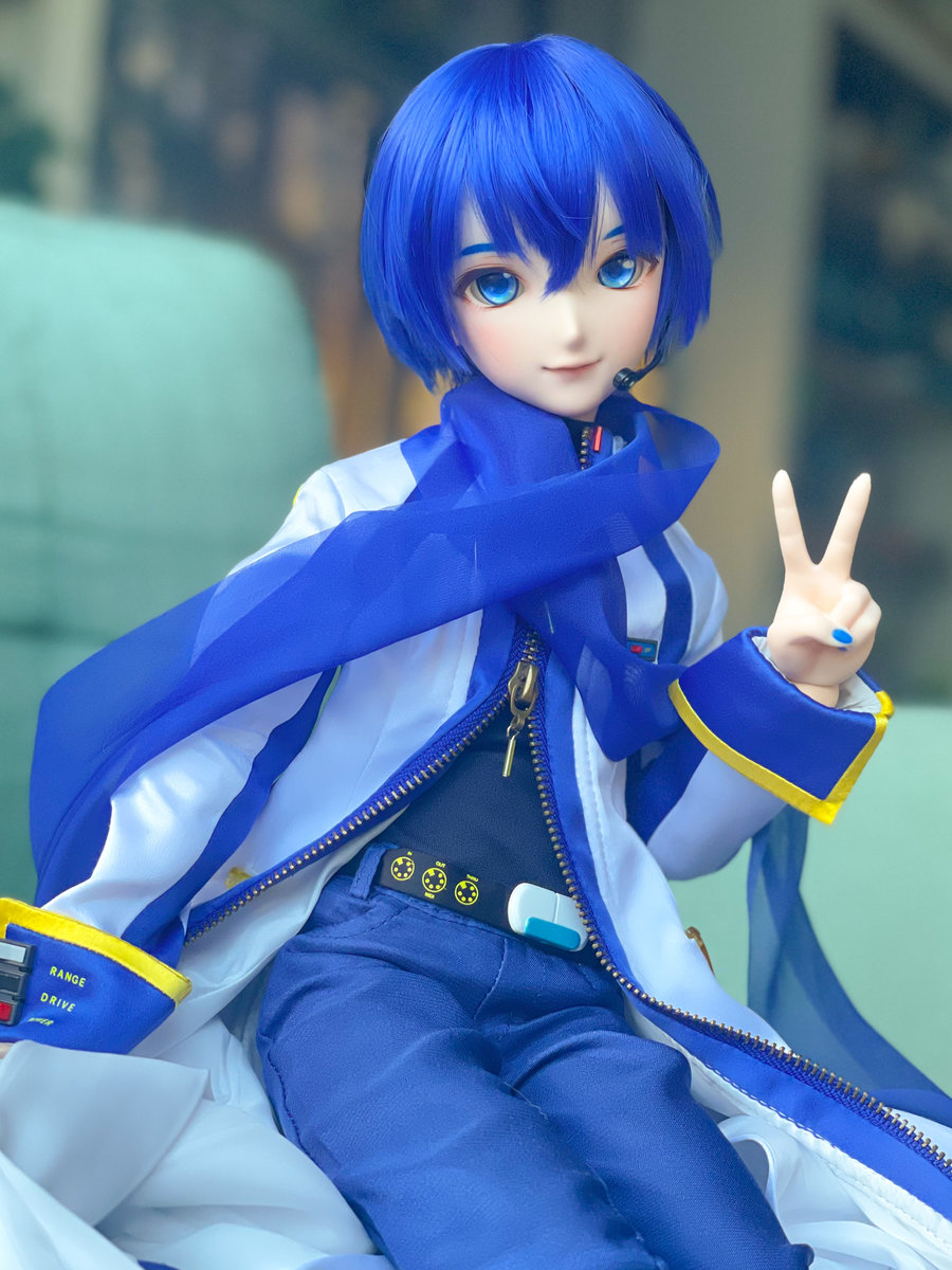 Dollfie dream KAITO repaint Customizations DollDreaming