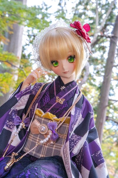 Frederica in Bishamon-dō Temple