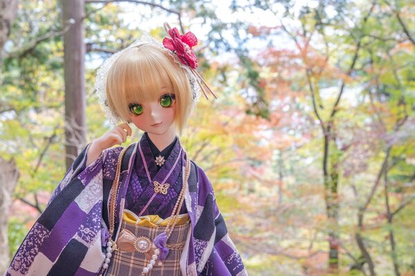 Frederica in Bishamon-dō Temple