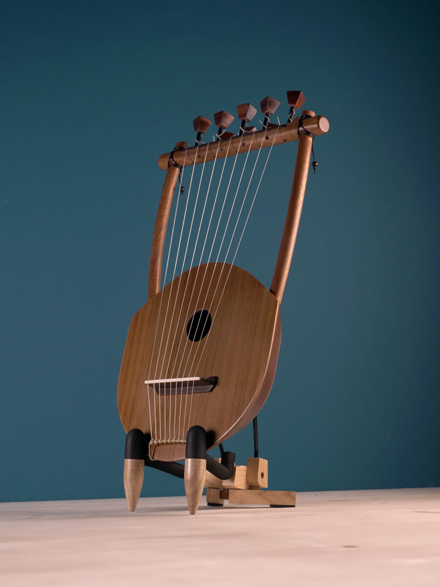 Making a 1 6 size lyre Handicraft DollDreaming