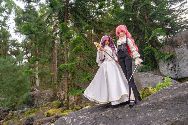 Sowrdsman Utena & Priestess Anthy