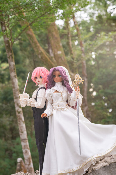 Sowrdsman Utena & Priestess Anthy